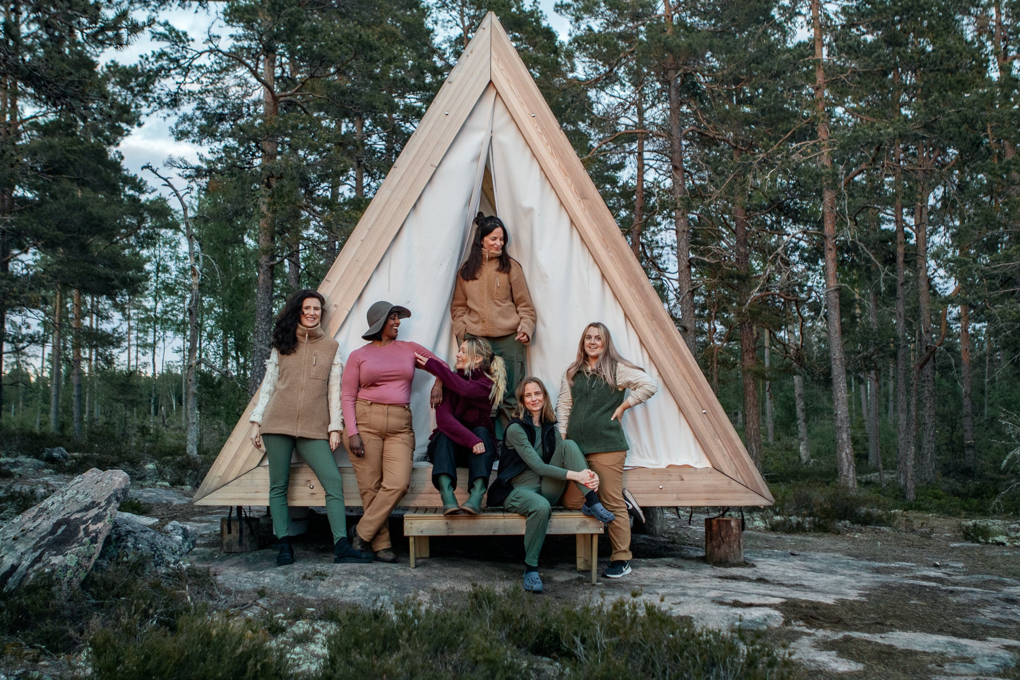 Roaming in the wild at Happie Camp ♡