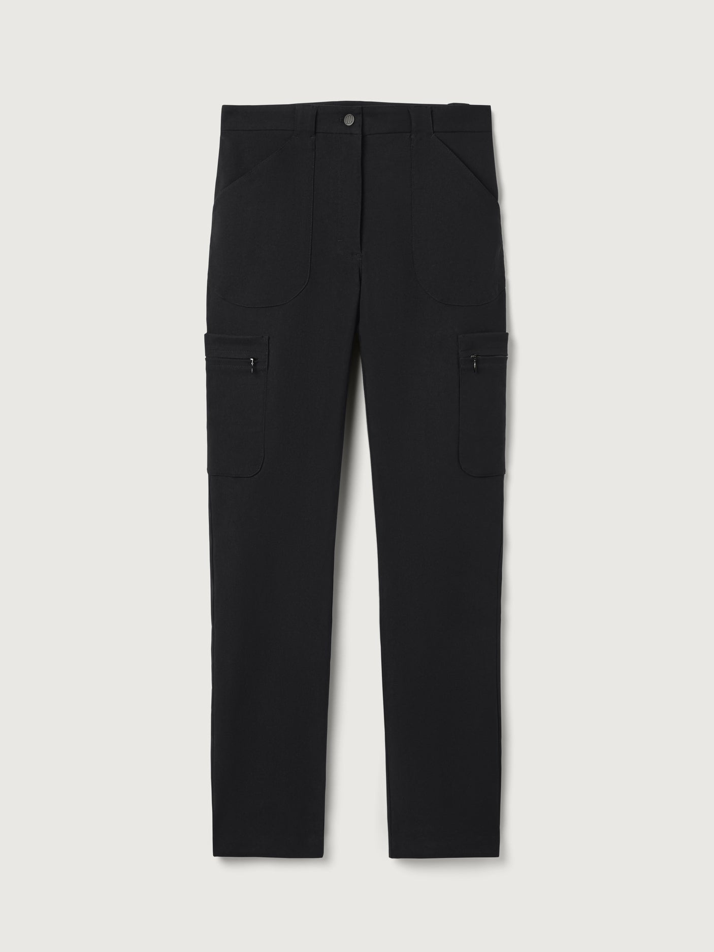women's hiking pants high waist black