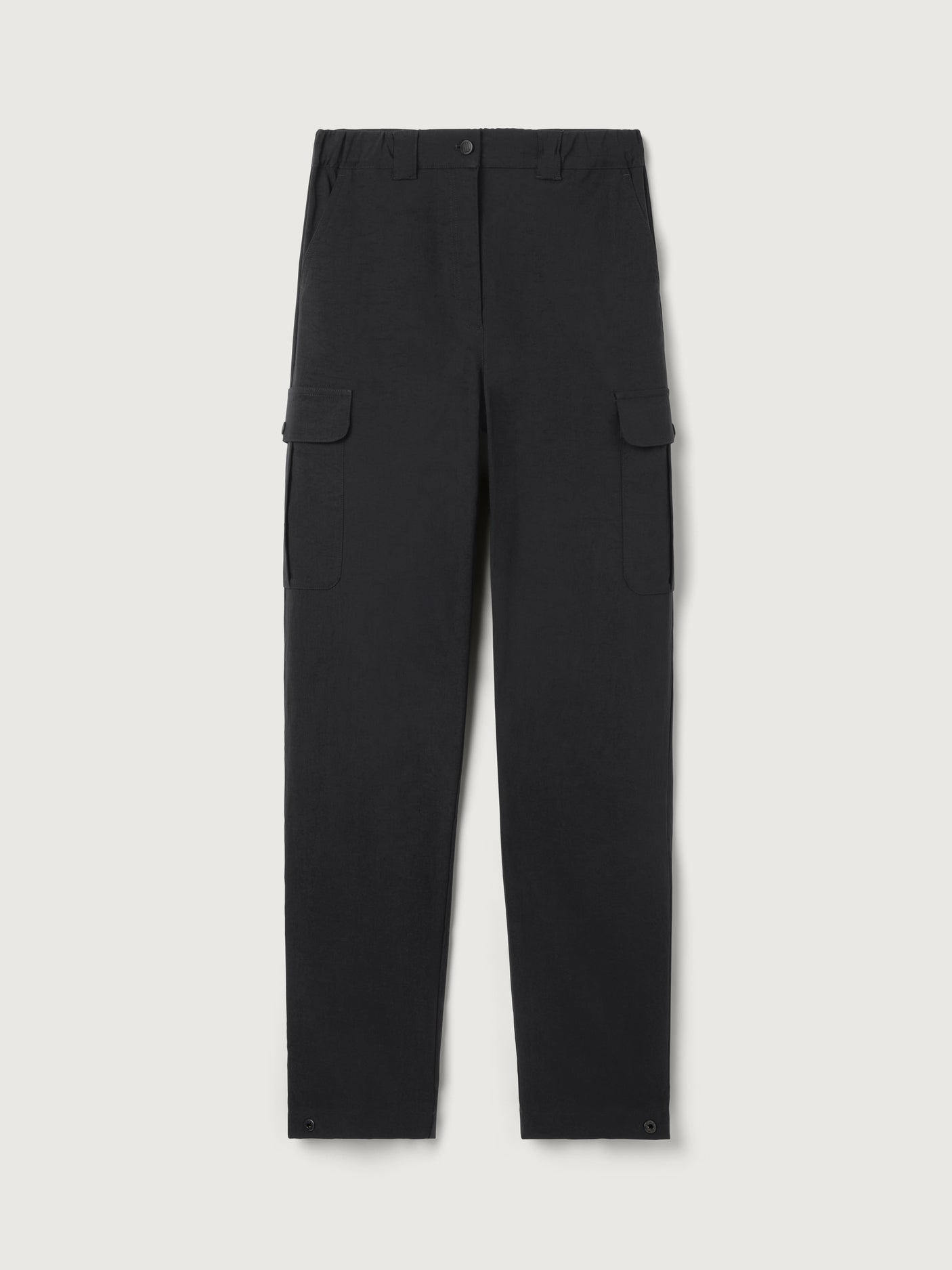 women's cargo pants high waist black