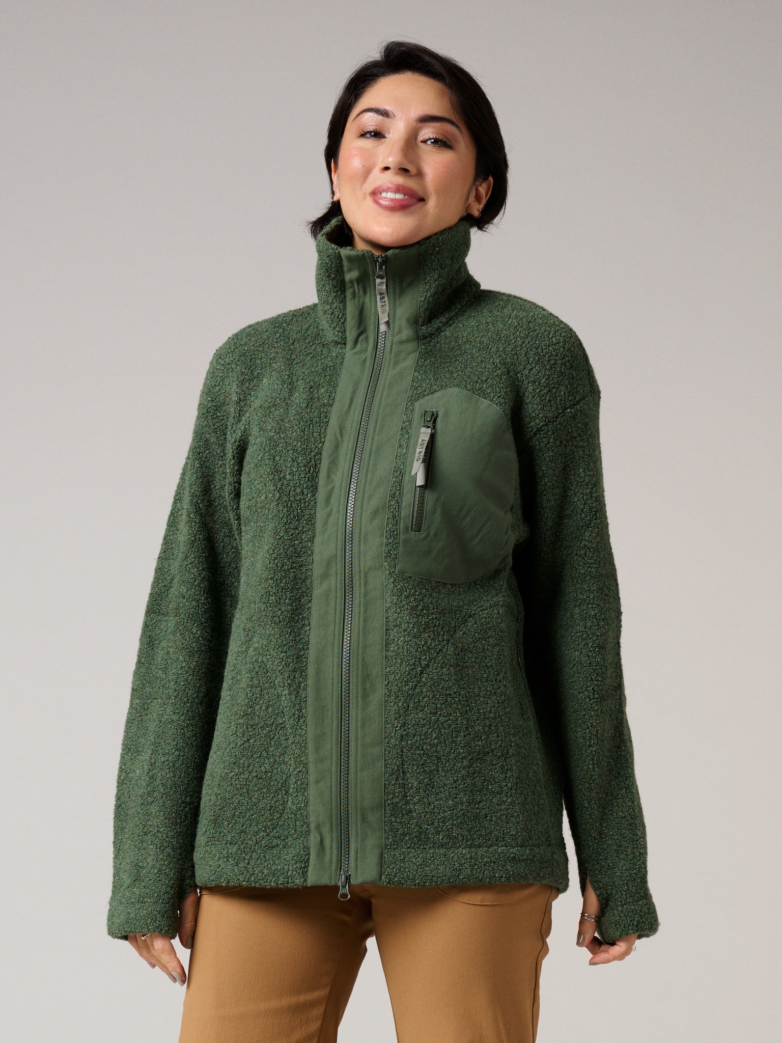 Women's Fleece Jacket Green