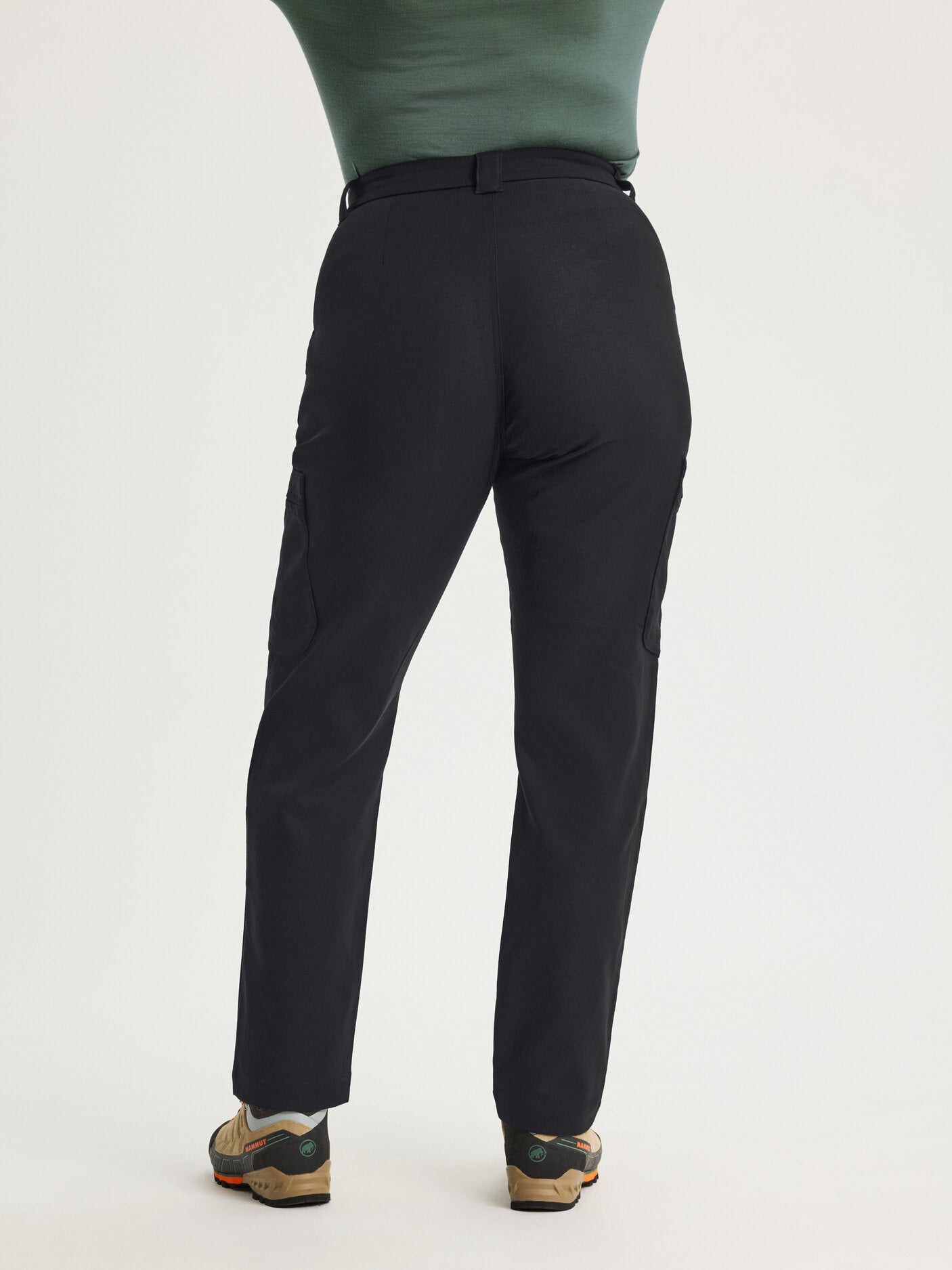 women's hiking pants high waist black [[44 R - 175cm / 5’9'']]