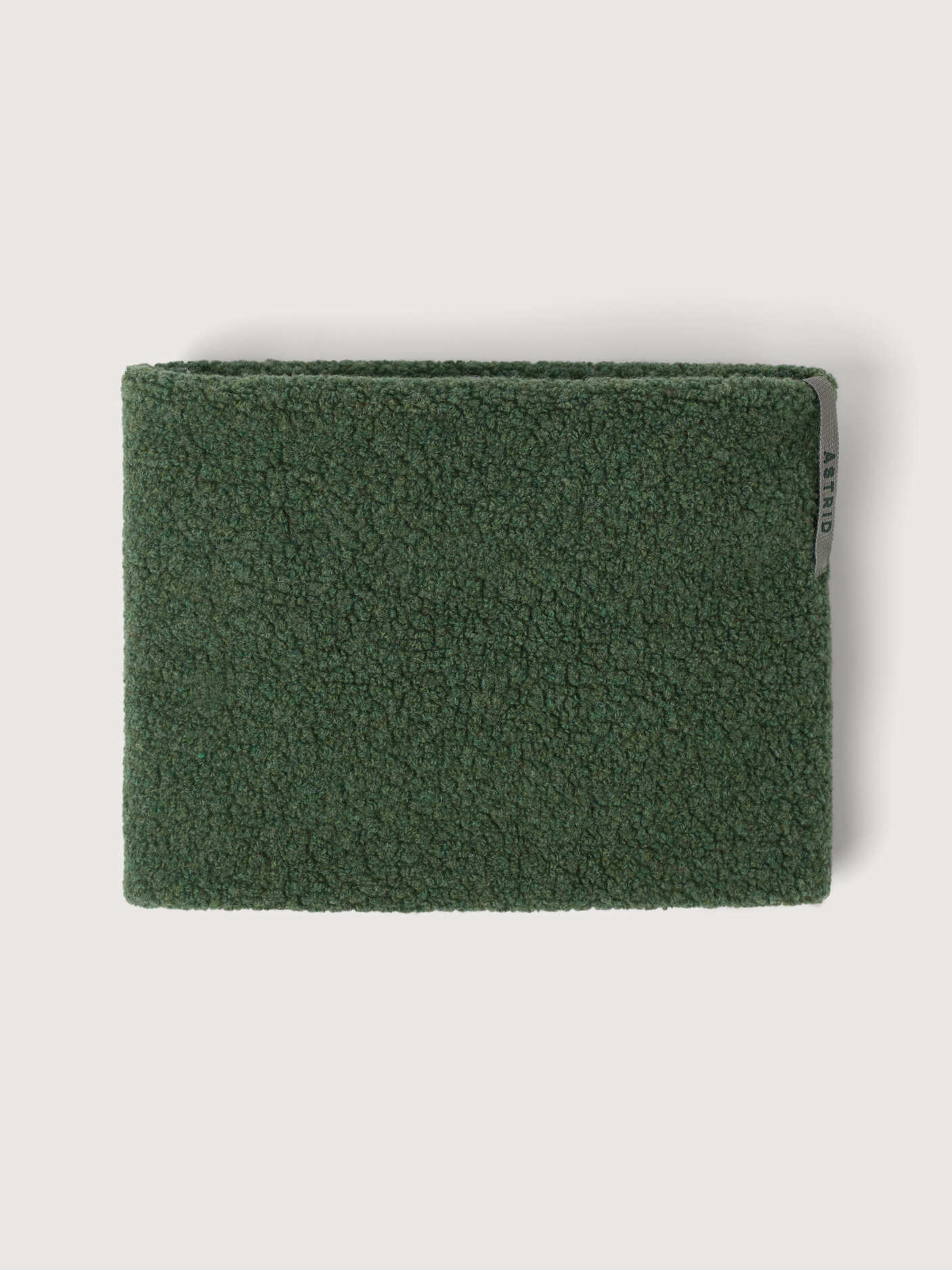 women's wool neckwarmer green