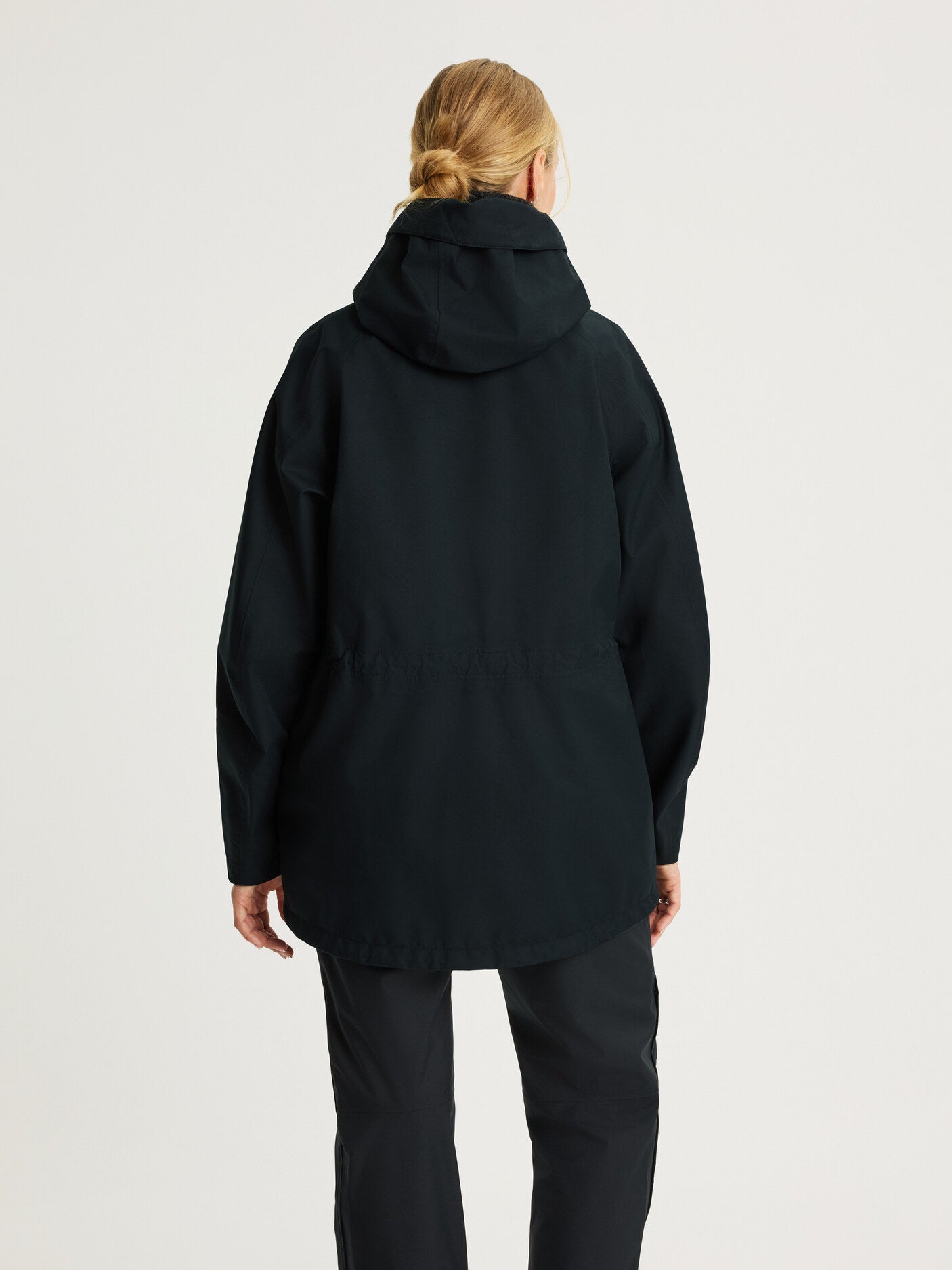women's waterproof 3L shell jacket black [[M - 178cm / 5'10'']]