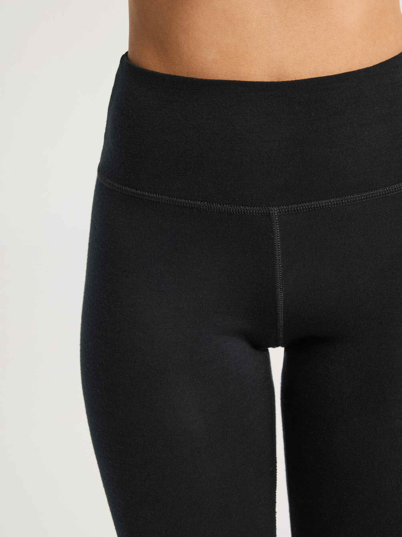 women's base layer pants black