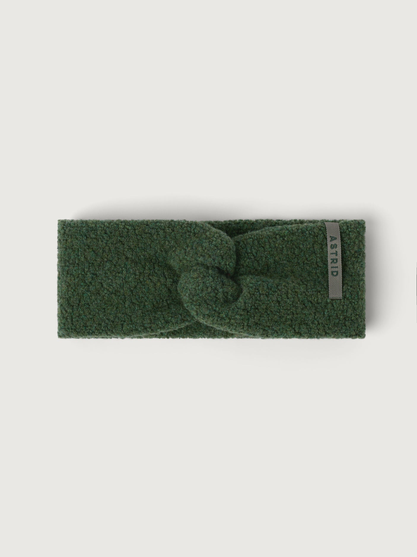 women's wool headband green