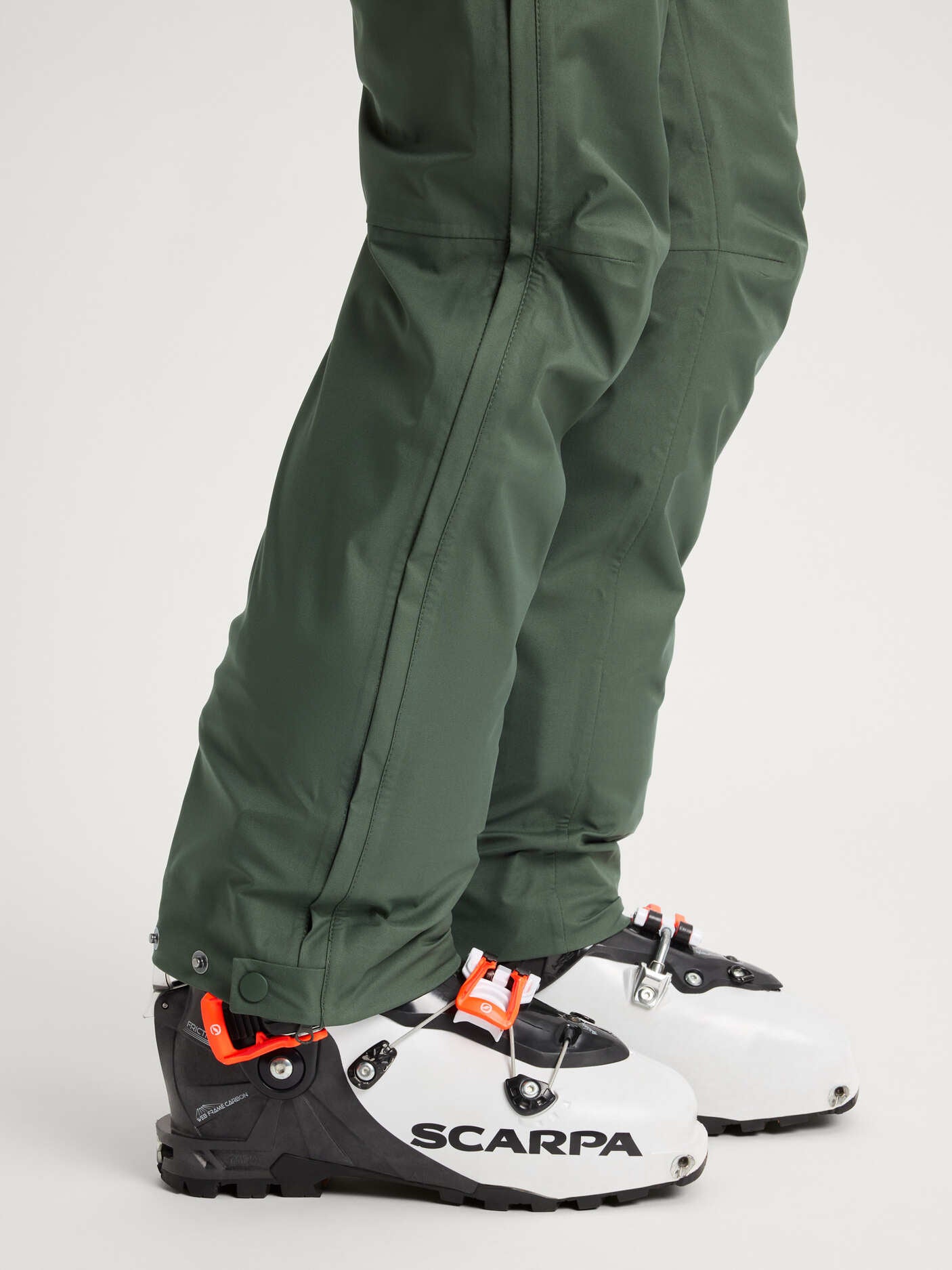 women's shell pants green