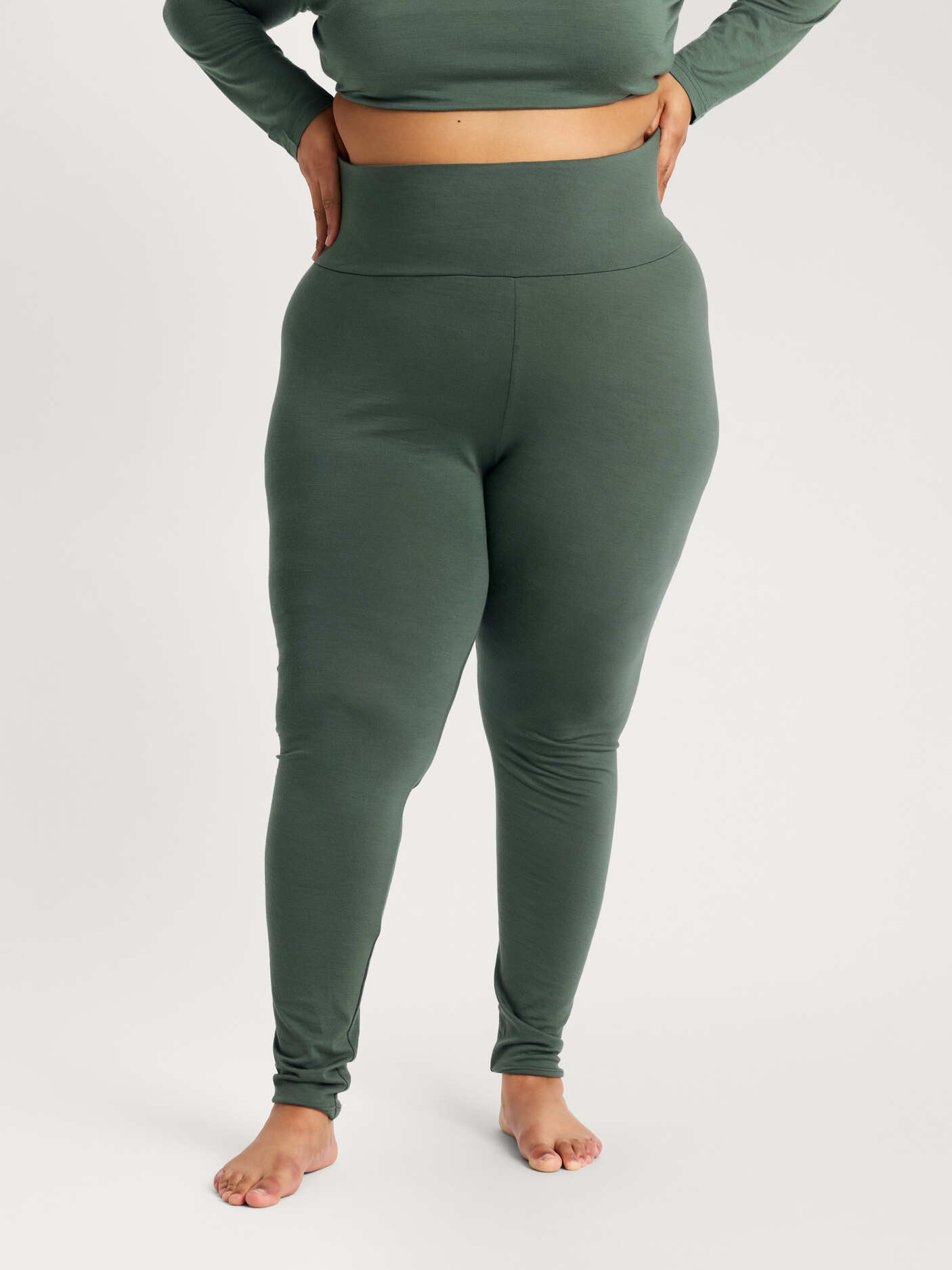 women's base layer pants green [[4XL - 177cm / 5'10'']]