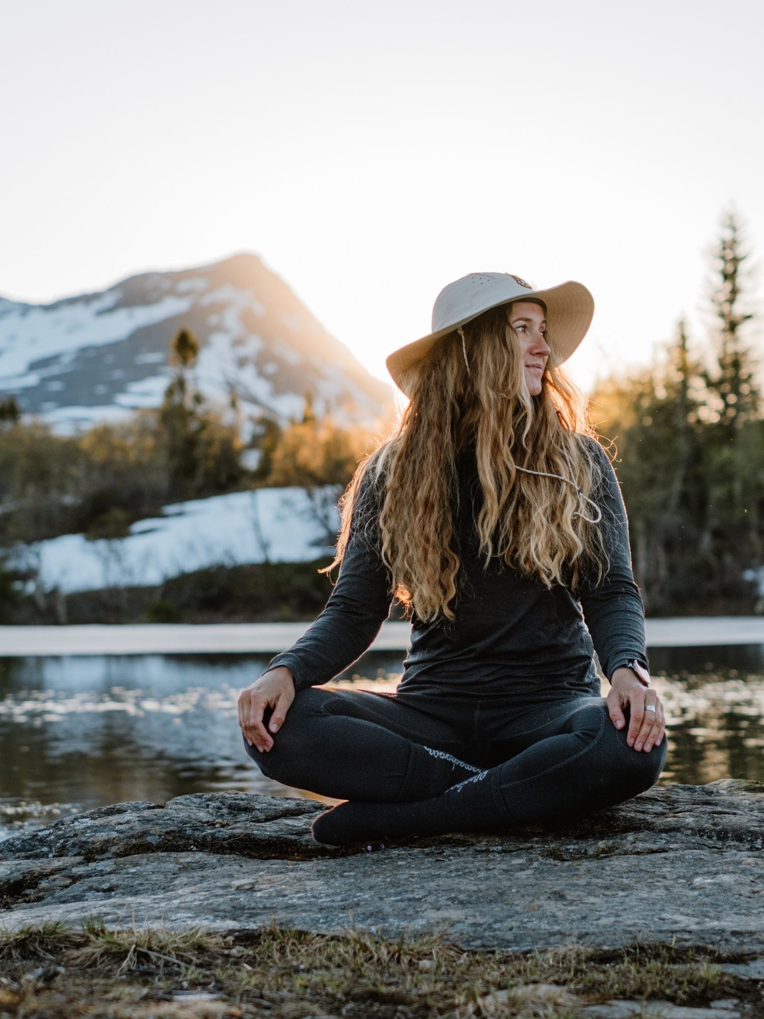women's base layer pants green