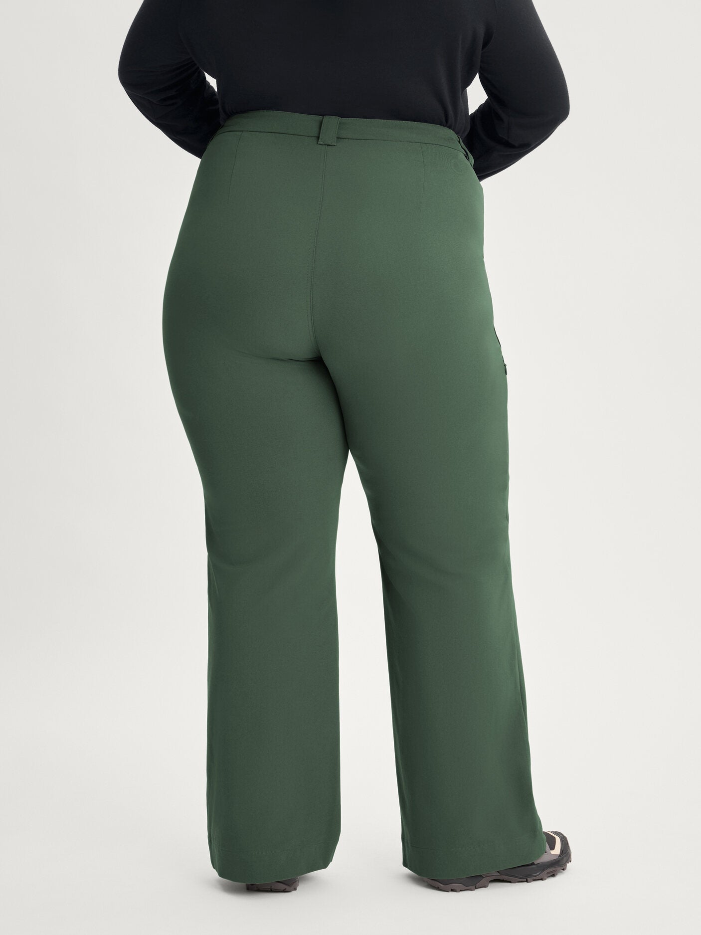 women's outdoor pants stretchy green [[58 T - 181cm / 5'9'']]