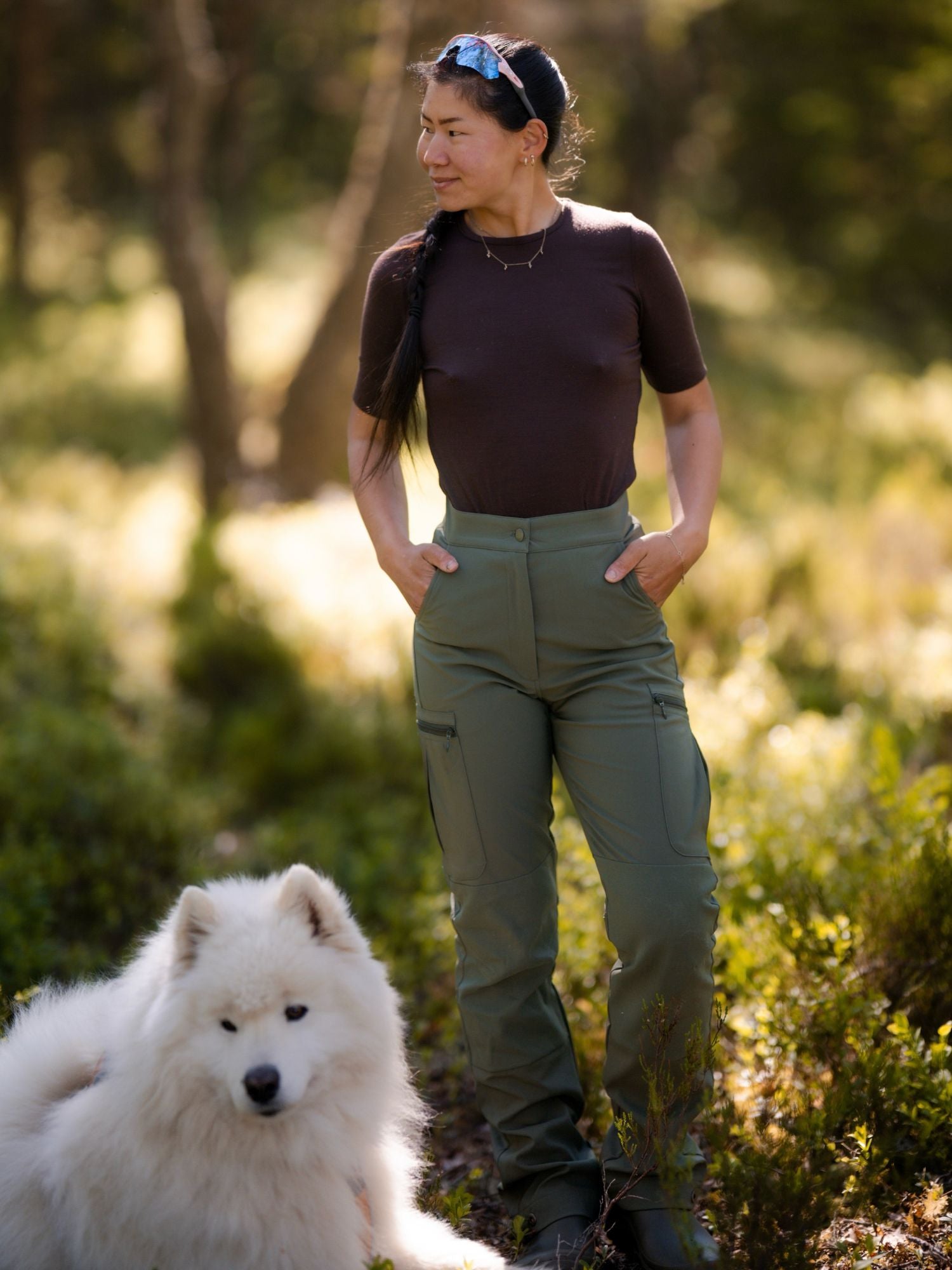 Vera Hiking Pants Green