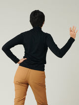 Base layer set: Aleksandra Long Sleeve Black - Ingrid Long Jane Black