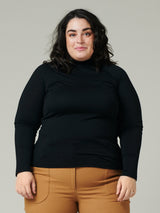 Base layer set: Aleksandra Long Sleeve Black - Ingrid Long Jane Black
