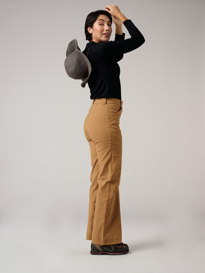 Astrid Outdoor Pants with Lengths Camel