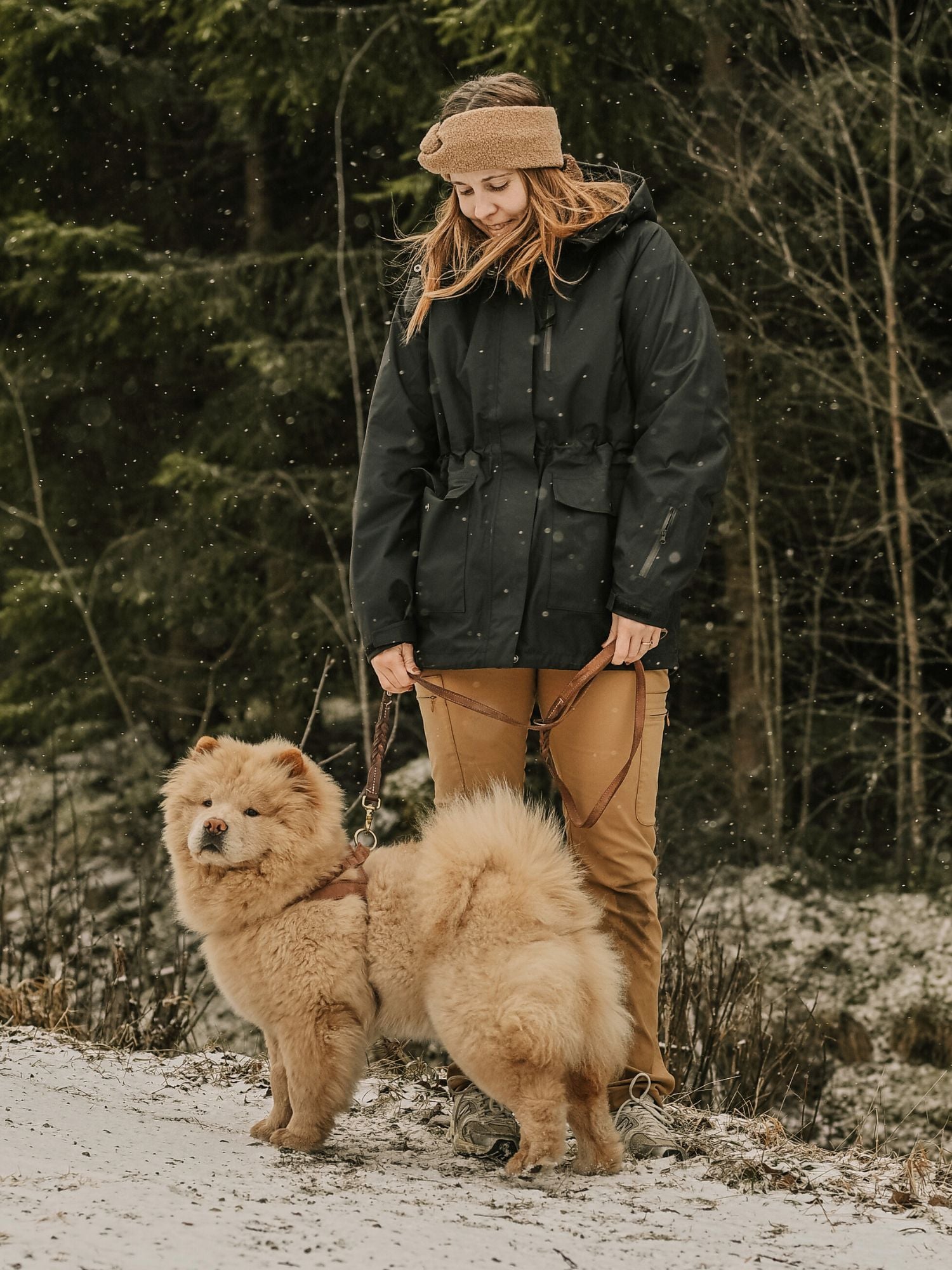 women's waterproof 3L shell jacket black