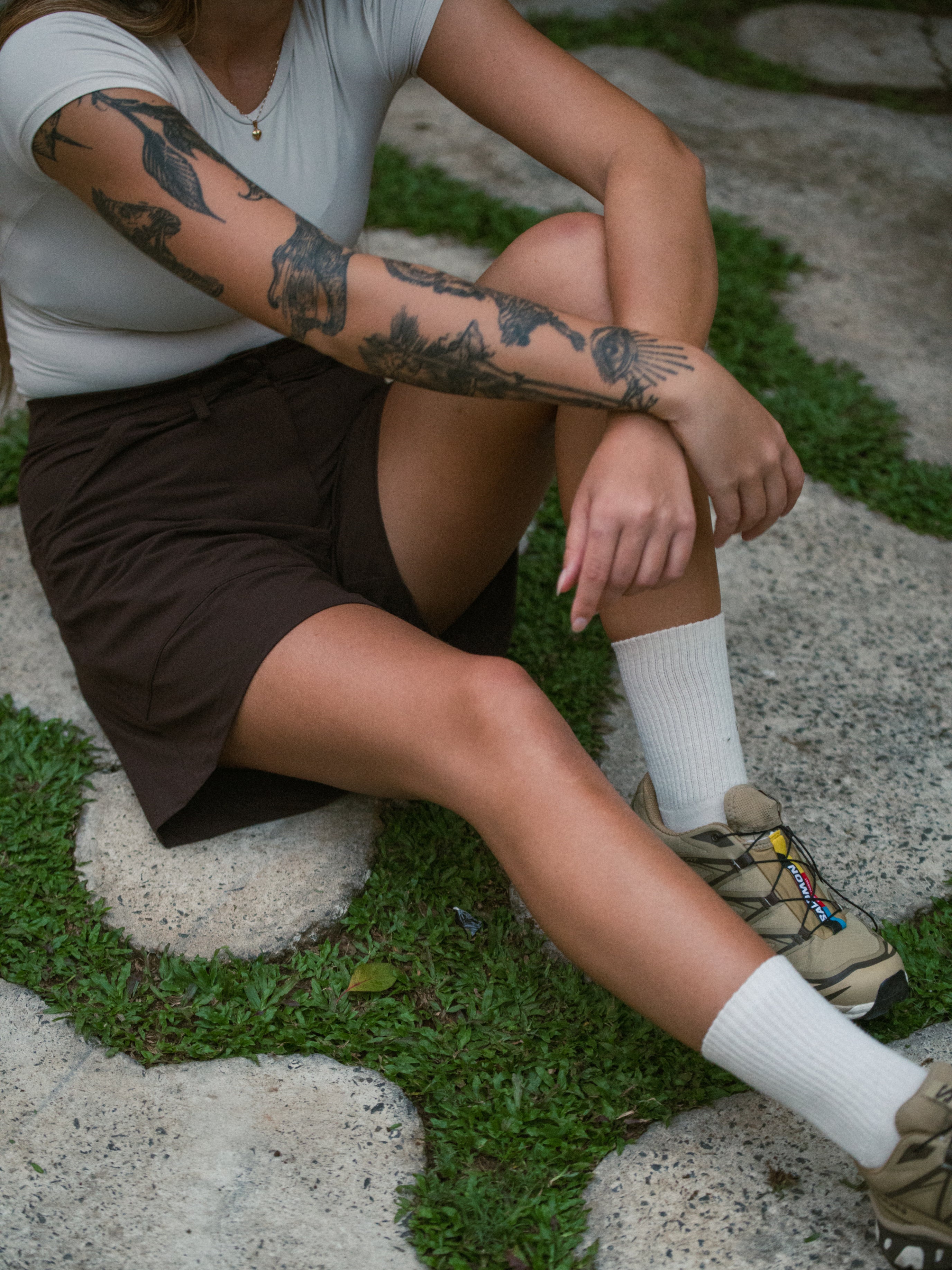 Ester Outdoor Shorts in Brown