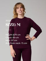 Ingrid Merino Long Sleeve Black