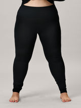 Base layer set: Aleksandra Long Sleeve Black - Ingrid Long Jane Black