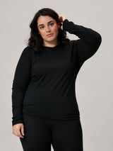 Ingrid Merino Long Sleeve Black