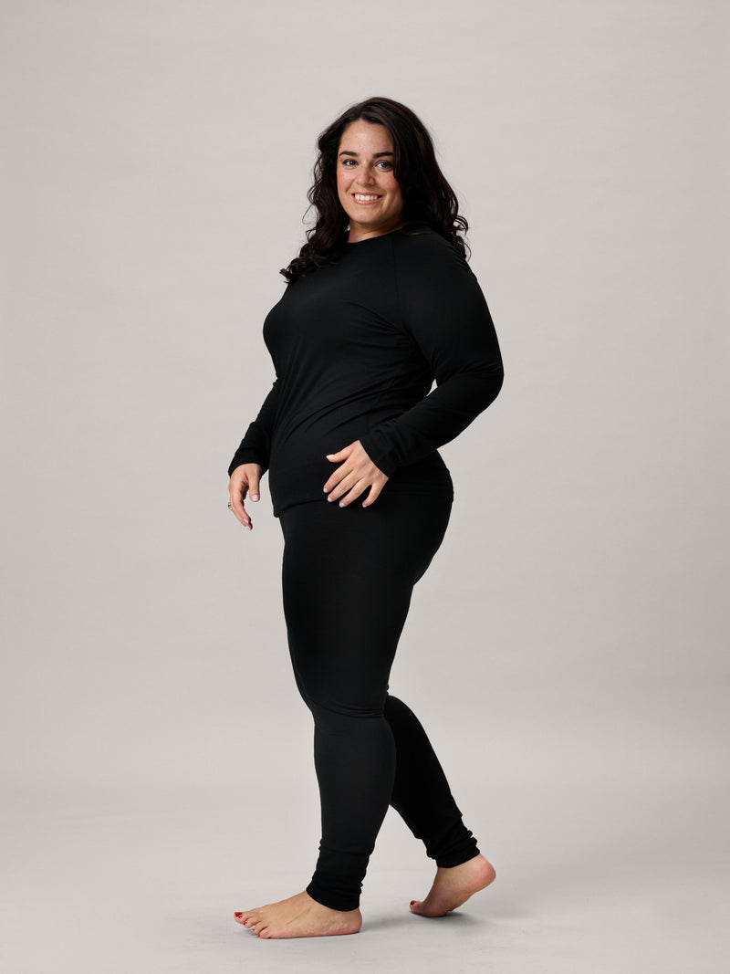 Ingrid Merino Long Sleeve Black