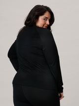 Ingrid Merino Long Sleeve Black