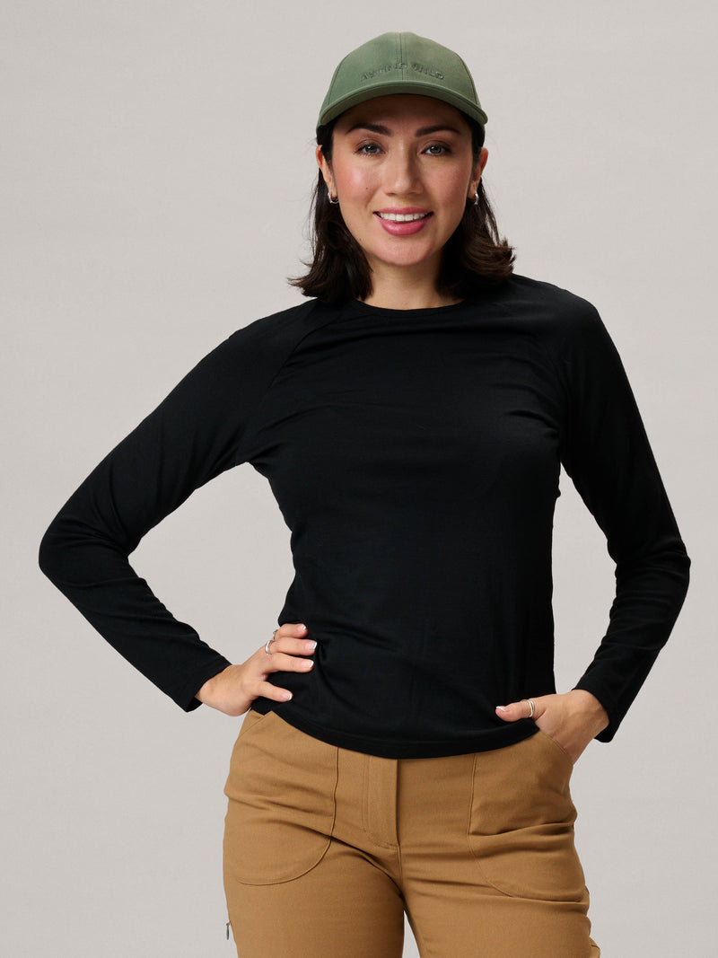 Ingrid Merino Long Sleeve Black